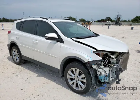 2013 Toyota Rav4 Limited from USA, damaged, VIN 2T3YFREV7DW021245